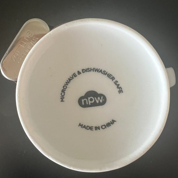 Extra Shot Ceramic Coffee Mug and Mini Stainless Steel Flask Set - Picture 4 of 4